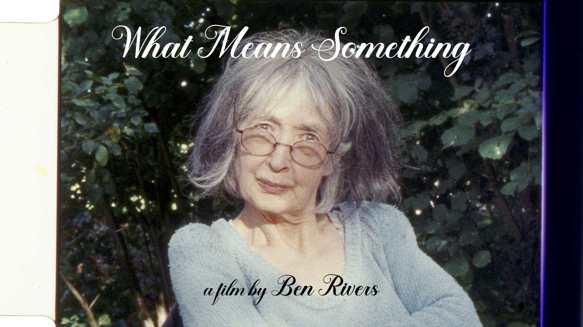 What Means Something